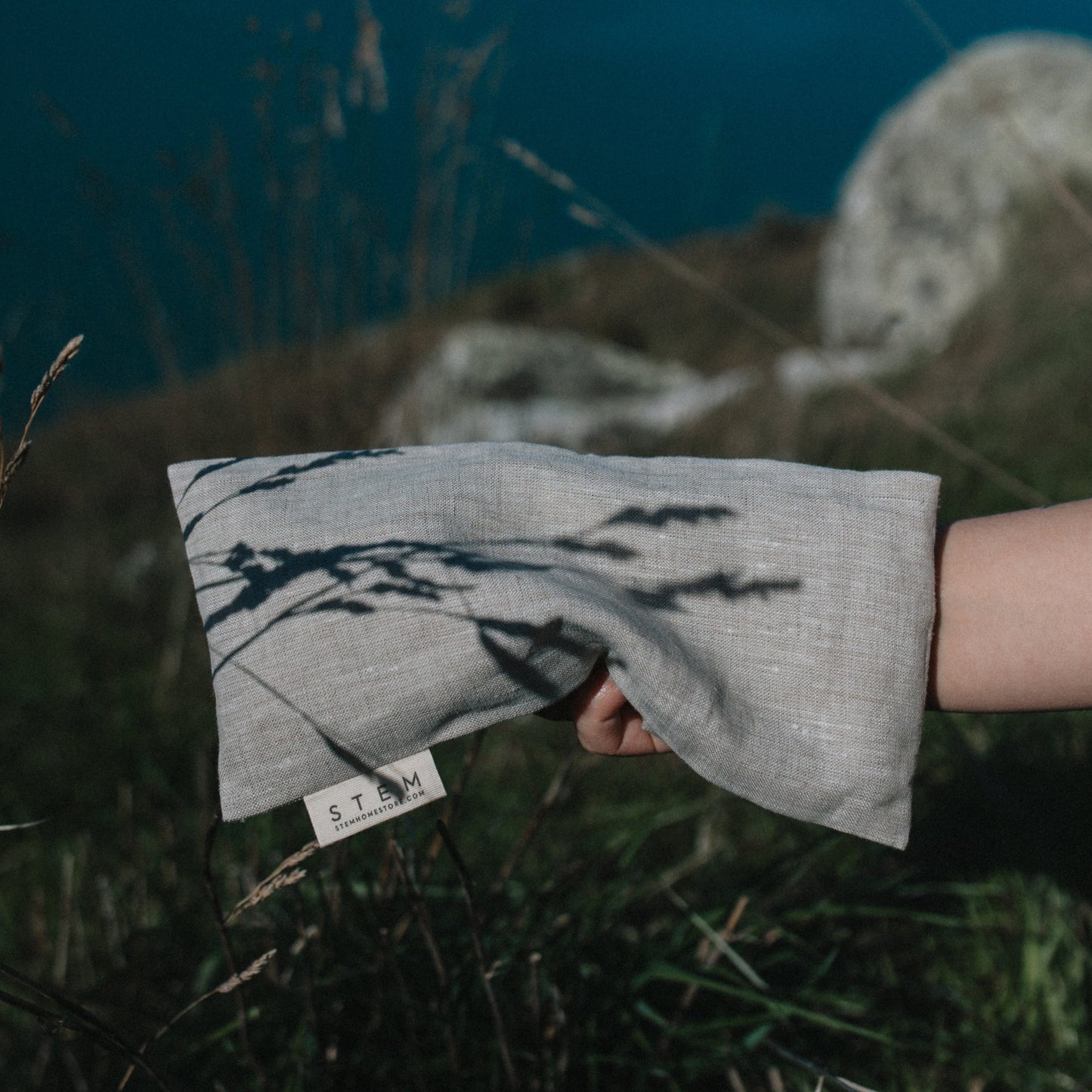 Lavender + Chamomile Eye Pillow - Sand