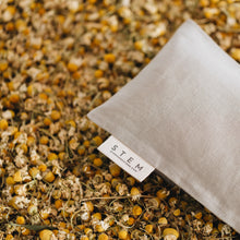Load image into Gallery viewer, LAVENDER + CHAMOMILE EYE PILLOW - SEA SALT
