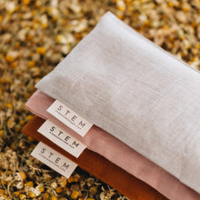 Load image into Gallery viewer, LAVENDER + CHAMOMILE EYE PILLOW - CLAY
