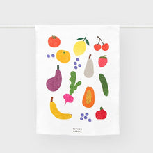 Load image into Gallery viewer, COLOURFUL FRUIT - TEA TOWEL
