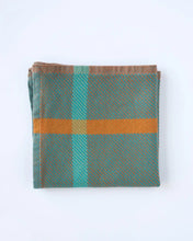Load image into Gallery viewer, COTTON WASH CLOTH - LAGOON &amp; PUMPKIN
