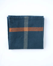Load image into Gallery viewer, COTTON WASH CLOTH - MARINE &amp; PETROL BLUE

